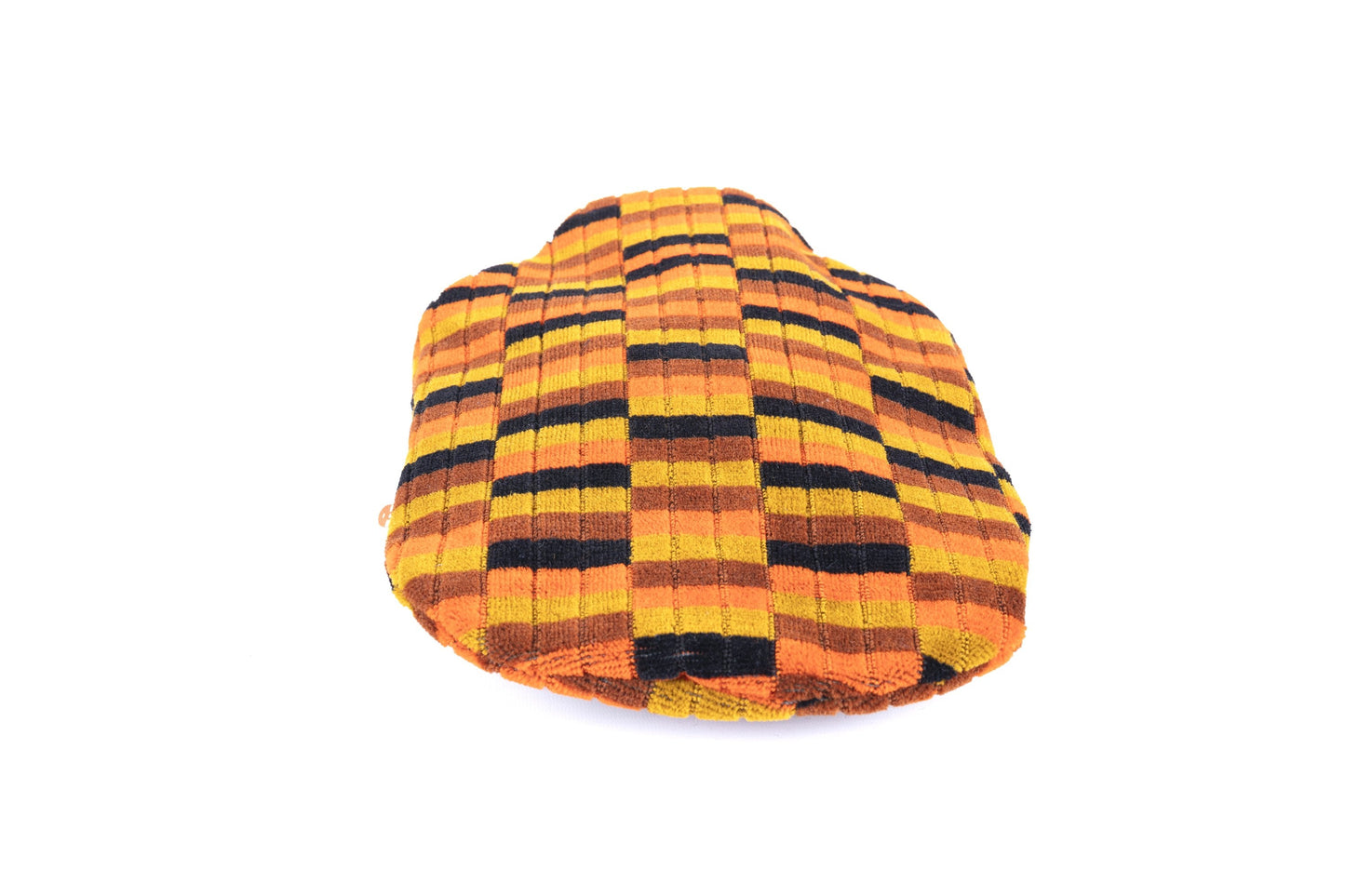 London Underground and Bus (Misha Black) District Line Moquette Hot Water Bottle Cover