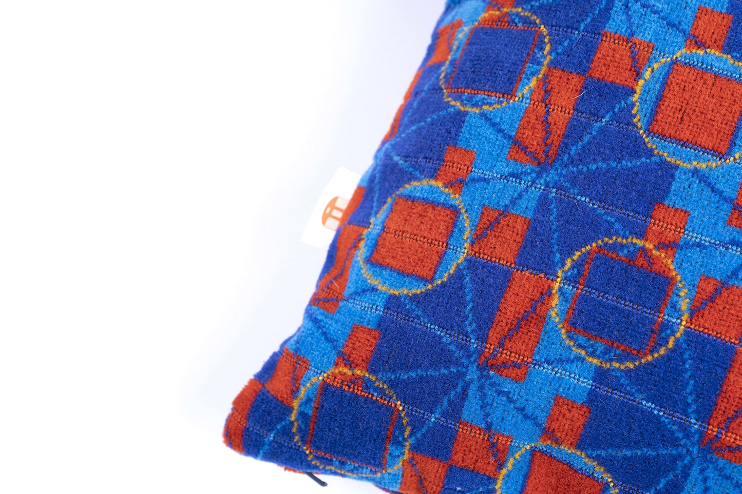 London Underground Bakerloo Line Moquette Cushion