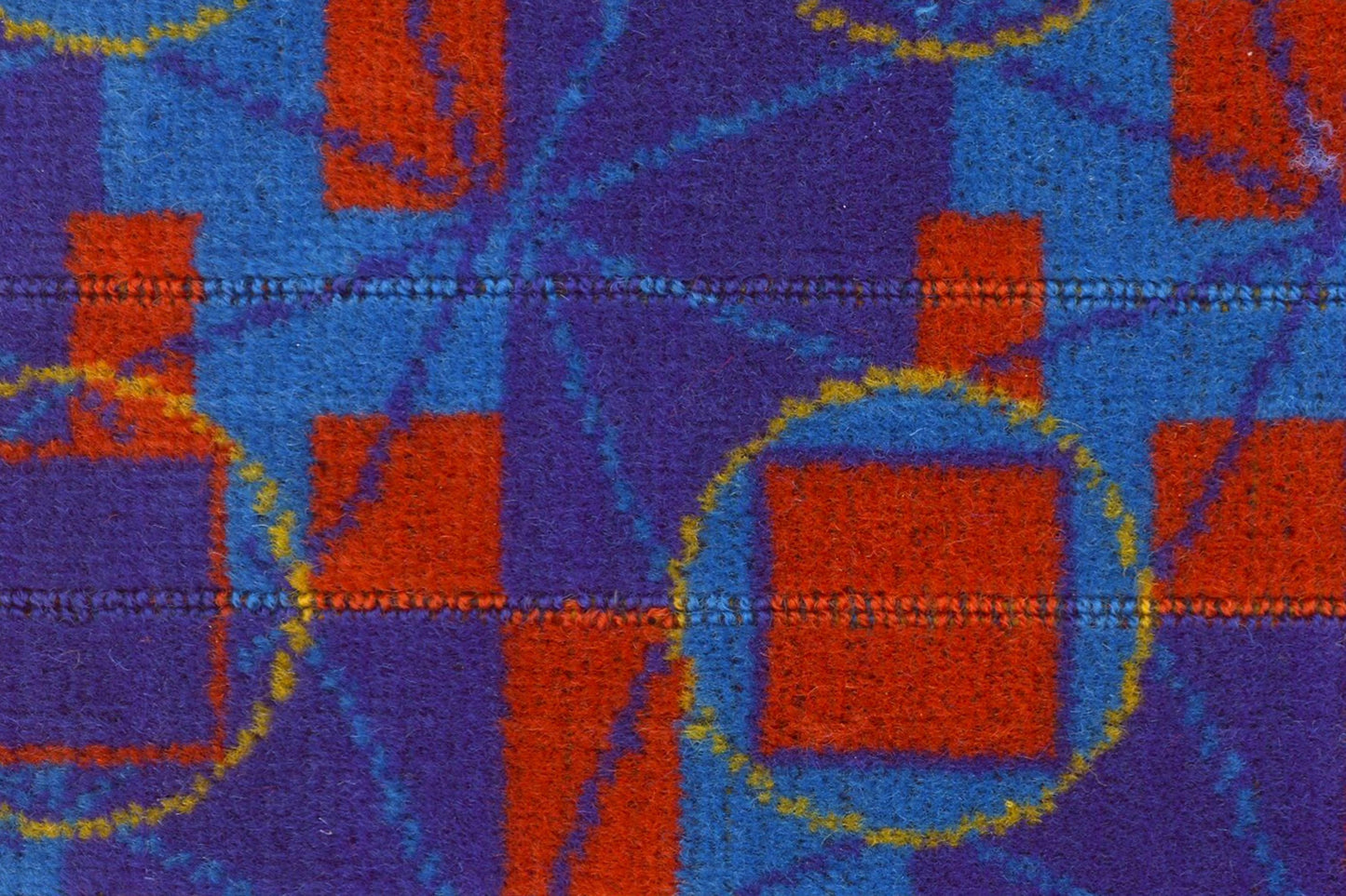 London Underground Bakerloo Line Moquette Cushion