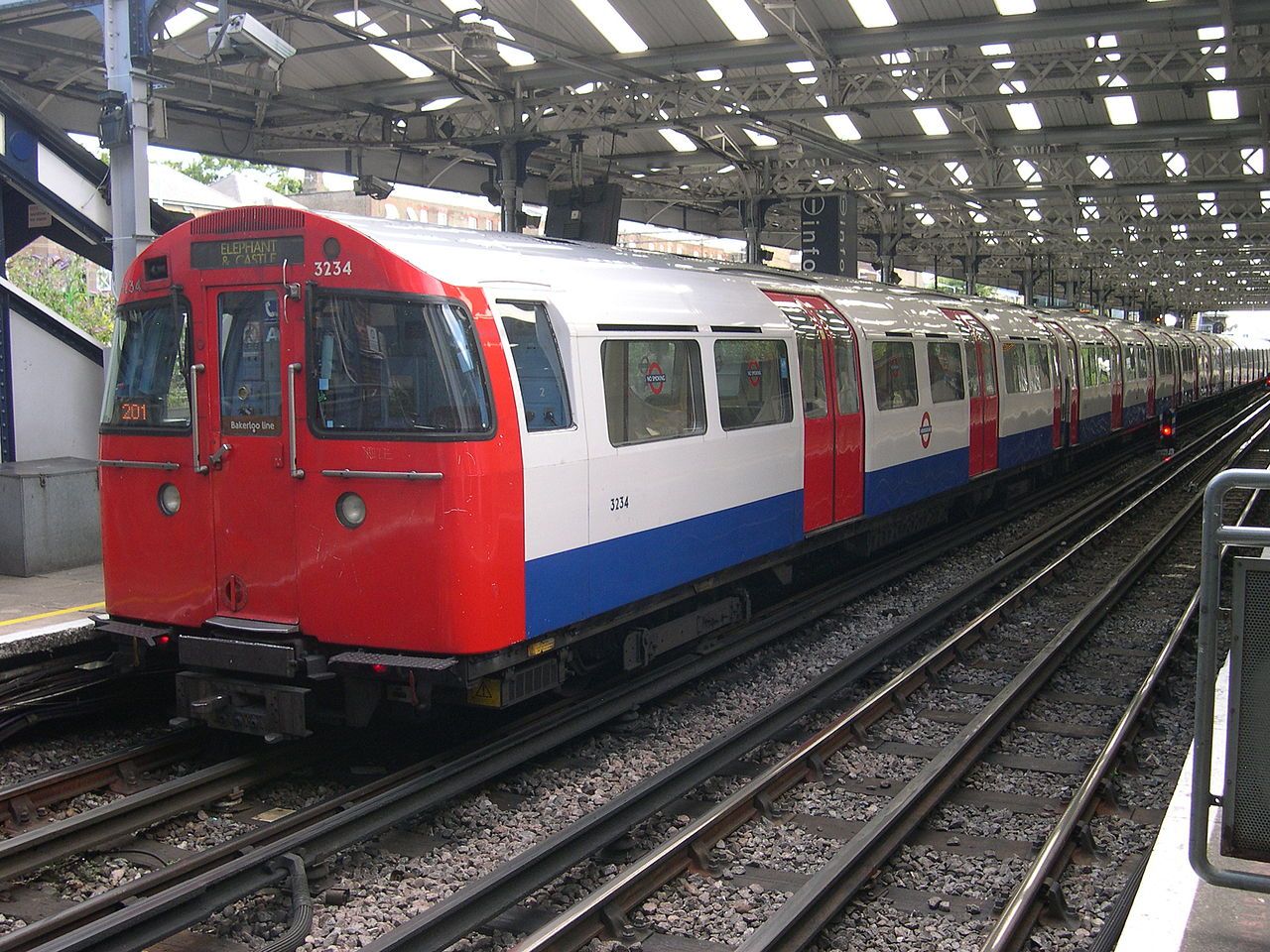 London Underground Bakerloo Line Moquette Cushion