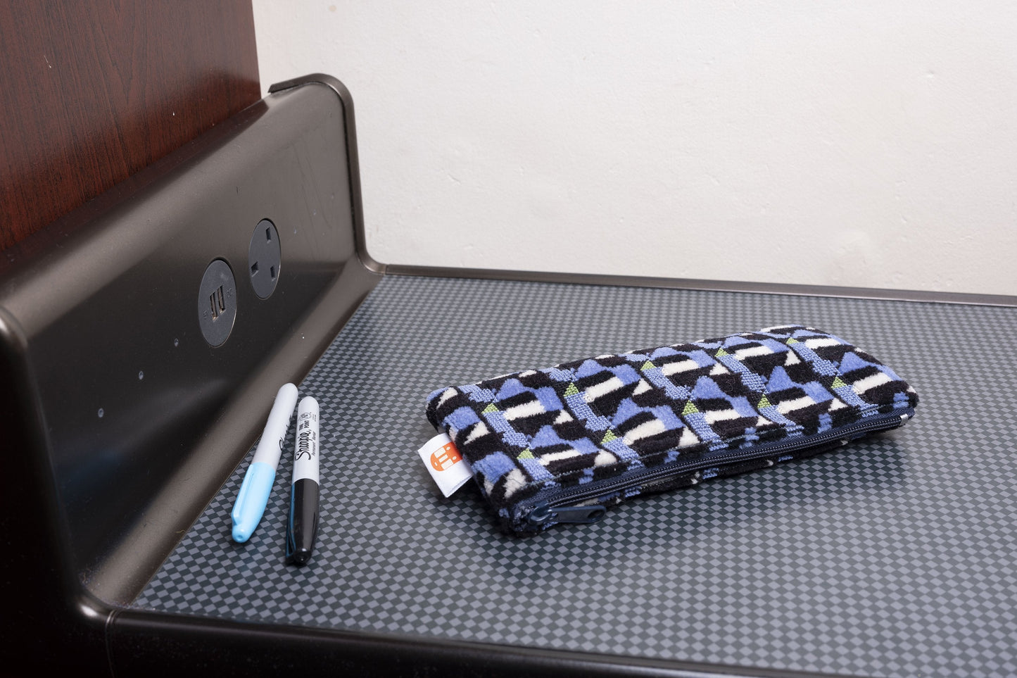 London Underground Northern Line Moquette Pencil Case