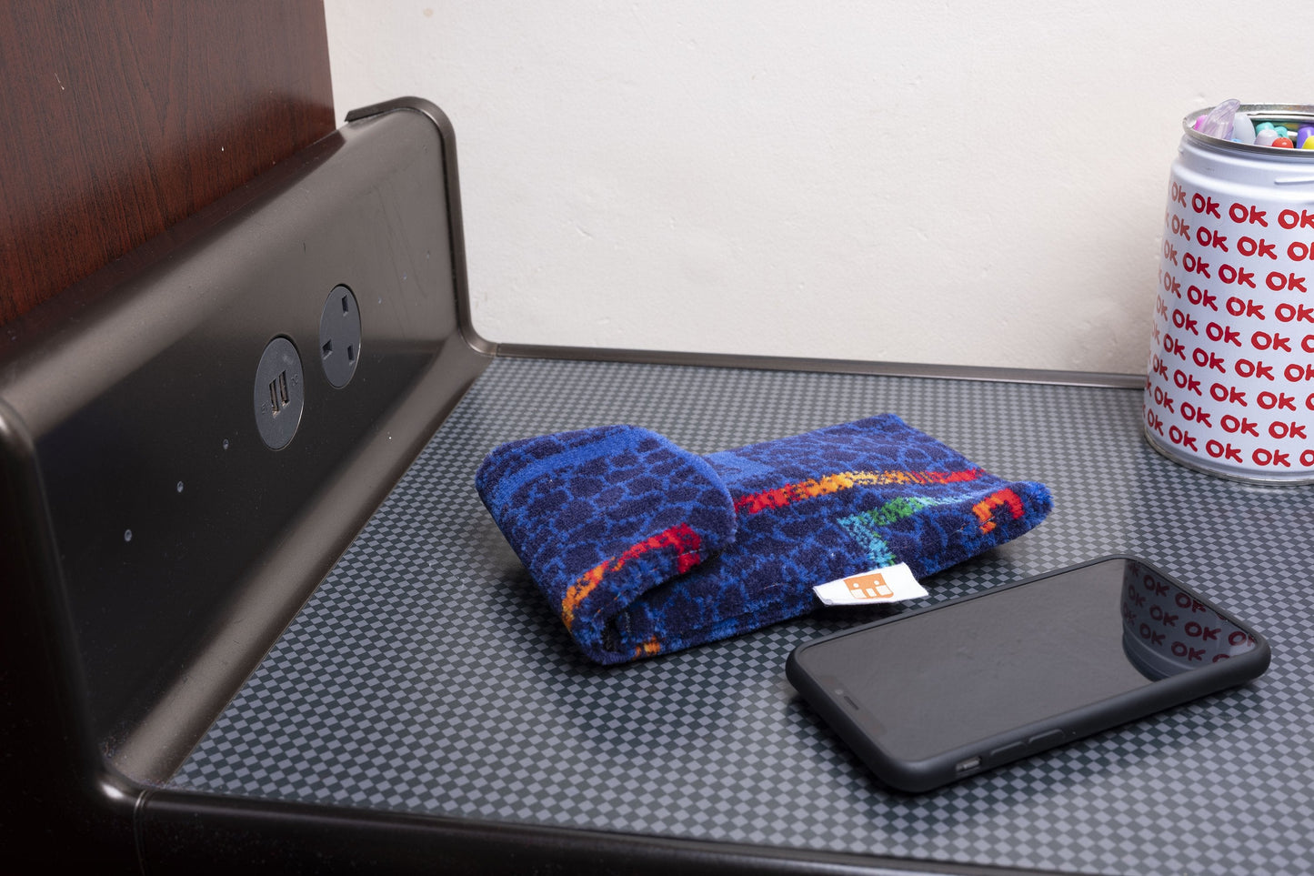 London Underground Piccadilly Line Moquette Phone/Glasses case