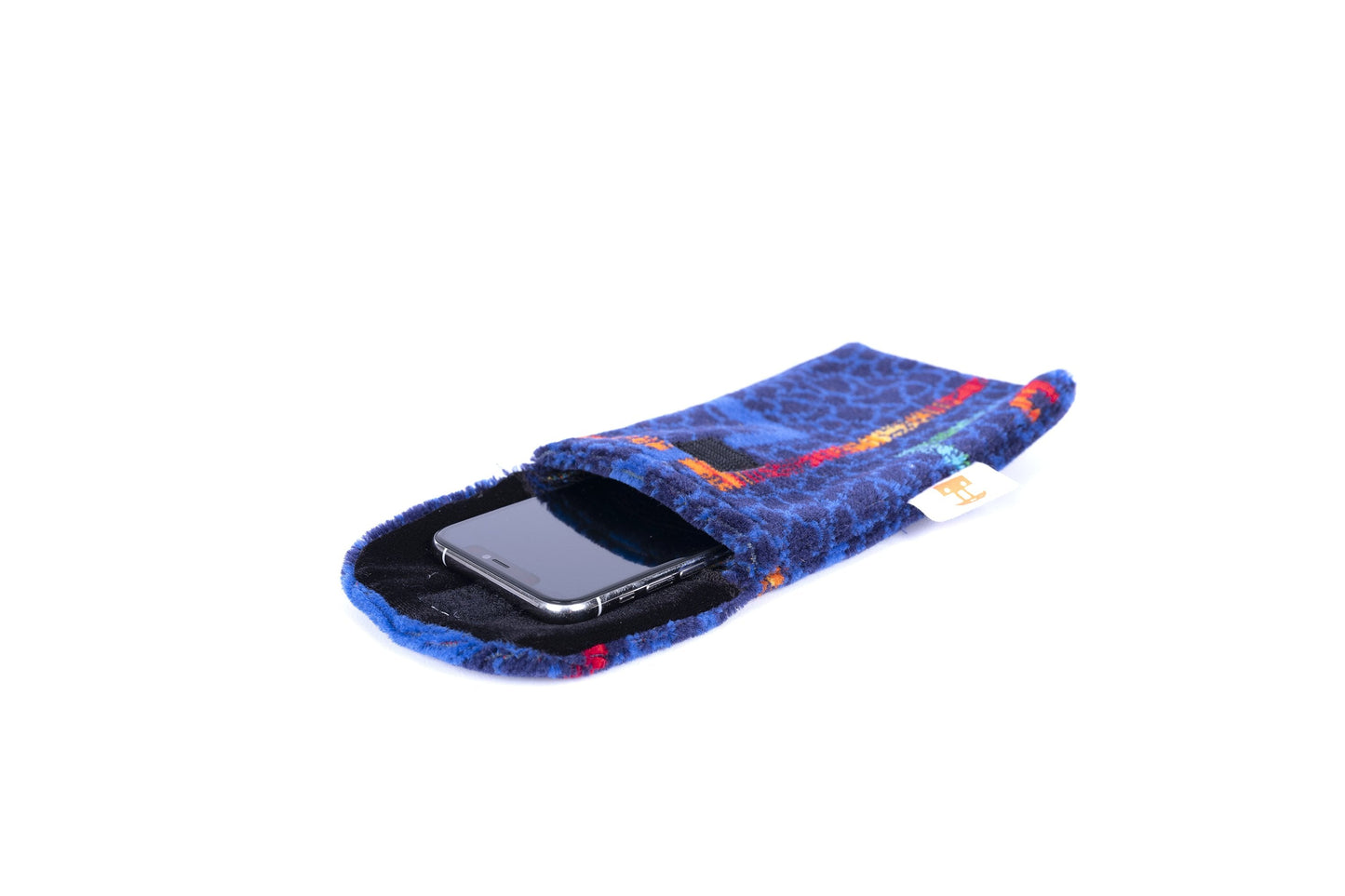 London Underground Piccadilly Line Moquette Phone/Glasses case