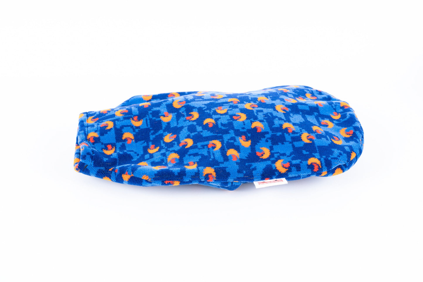 Stagecoach Bus Blue Beachball Moquette Hot Water Bottle Cover