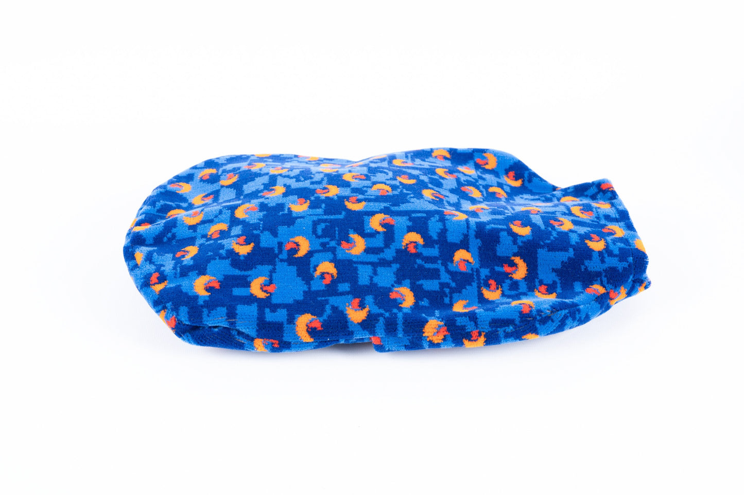 Stagecoach Bus Blue Beachball Moquette Hot Water Bottle Cover