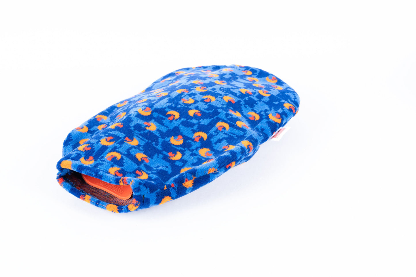Stagecoach Bus Blue Beachball Moquette Hot Water Bottle Cover