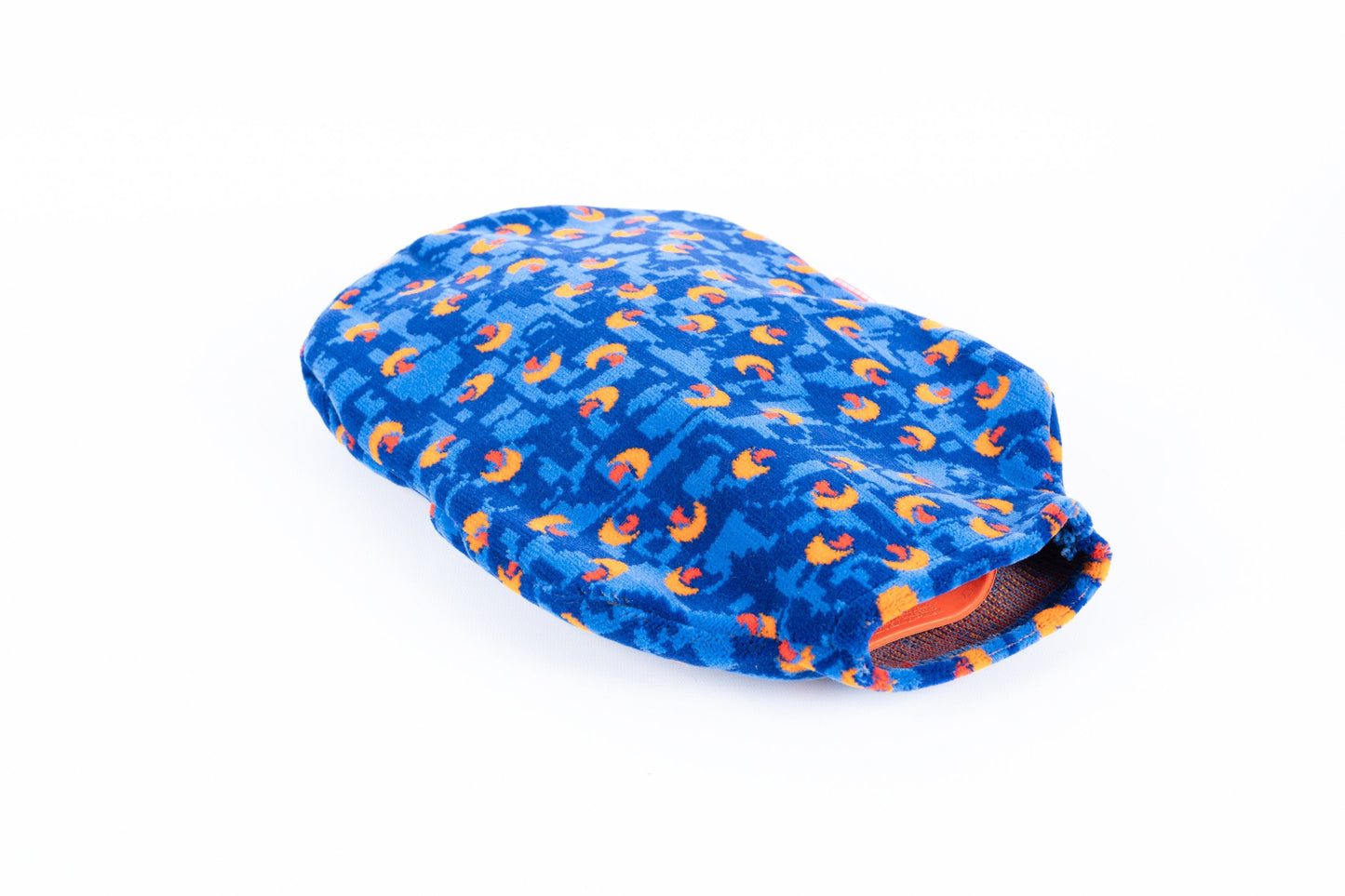 Stagecoach Bus Blue Beachball Moquette Hot Water Bottle Cover