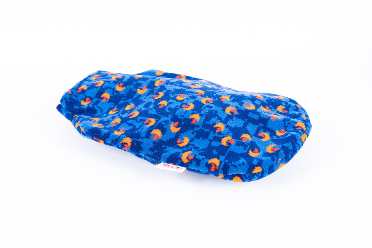 Stagecoach Bus Blue Beachball Moquette Hot Water Bottle Cover