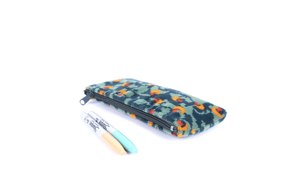 Stagecoach Bus Green Beach Ball Moquette Pencil Case