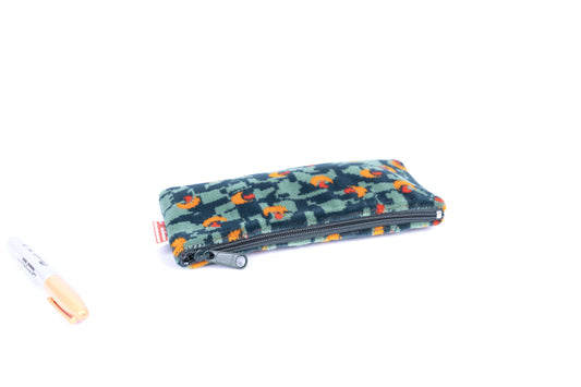 Stagecoach Bus Green Beach Ball Moquette Pencil Case