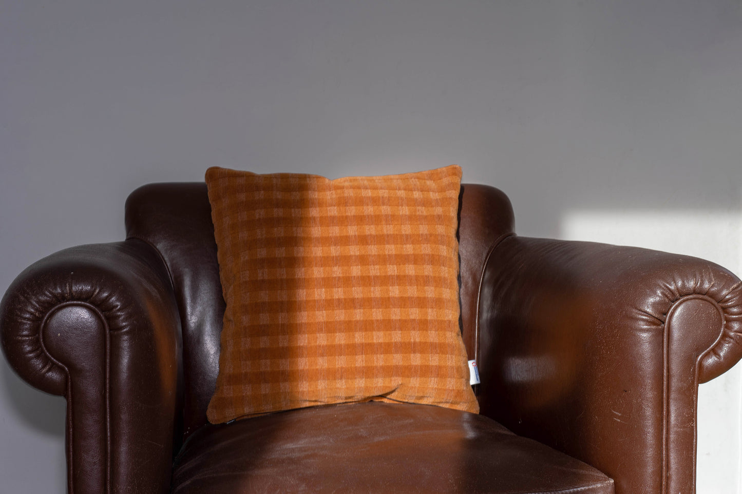 British Rail Intercity 1st Class Fawn Moquette Cushion