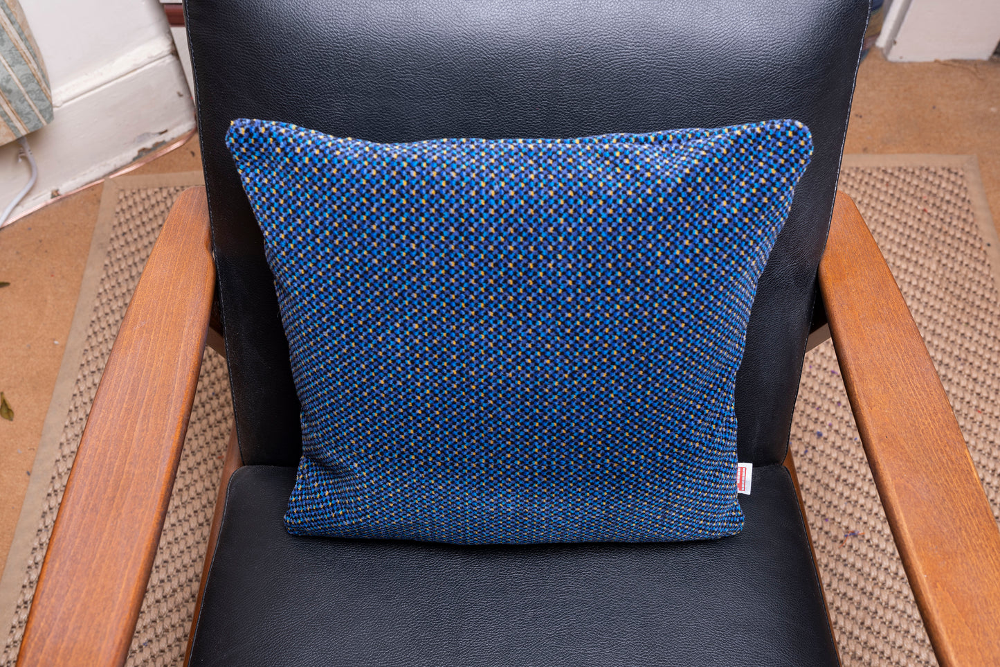 Chicago L Train Moquette Cushion