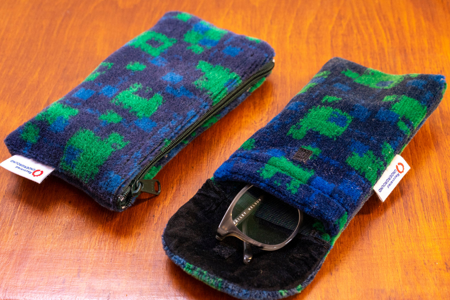 London Underground District Line (Green D78) Moquette Pencil Case