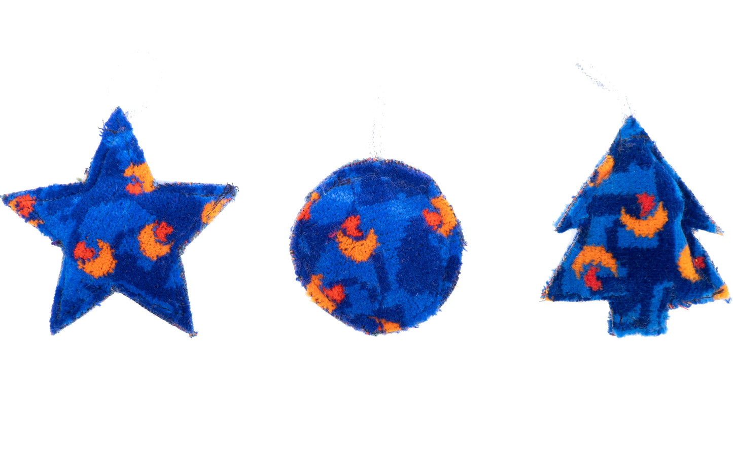 Stagecoach Bus Blue Beachball Moquette Christmas Decoration Collection