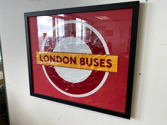 London Transport Bus Roundel (Framed)