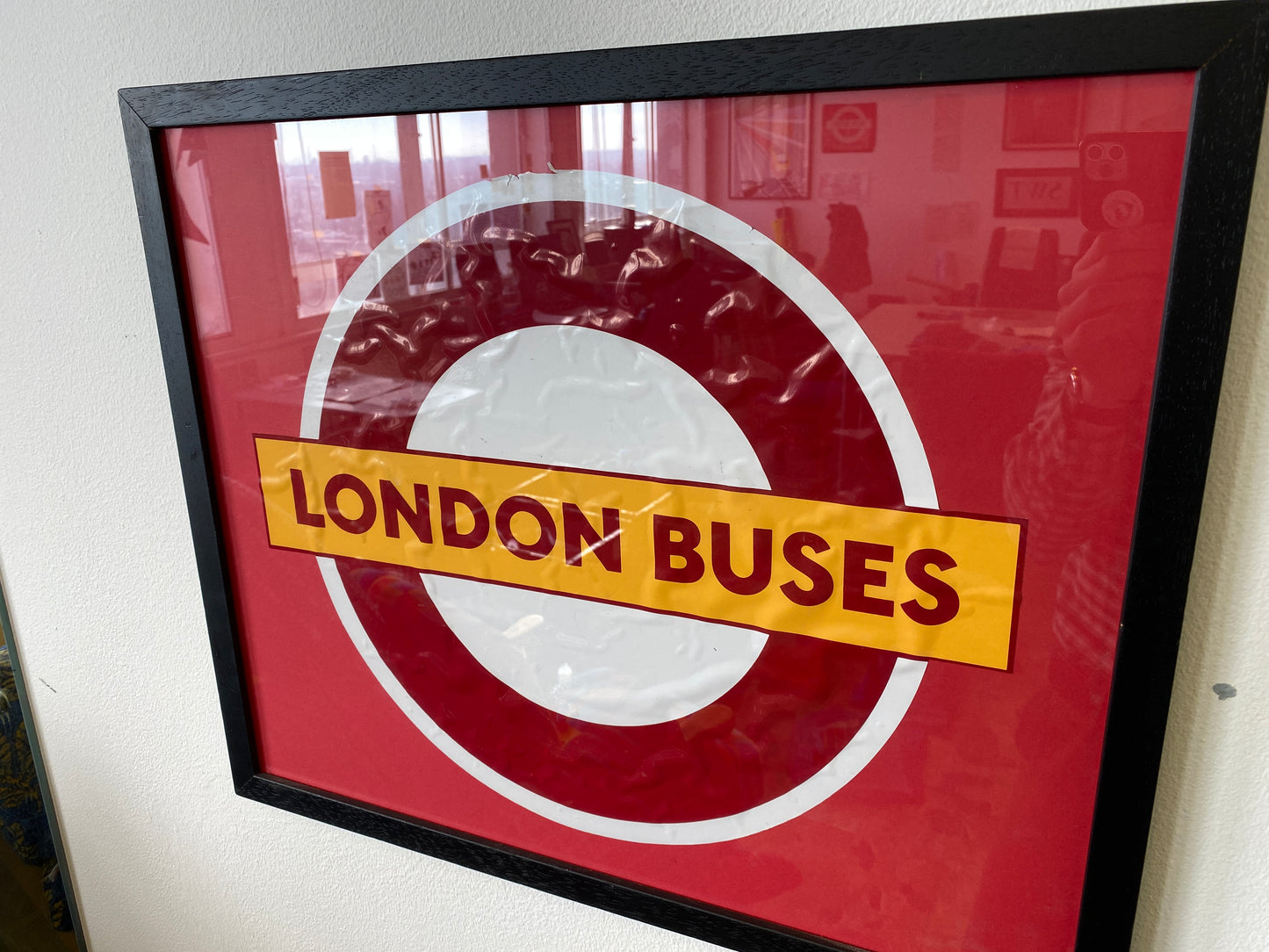 London Transport Bus Roundel (Framed)
