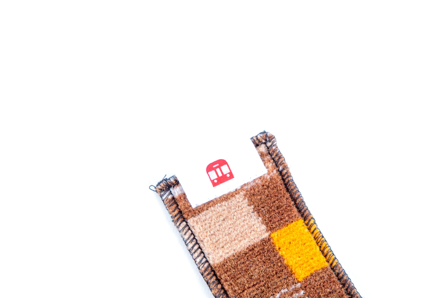 London Overground Moquette Bookmark