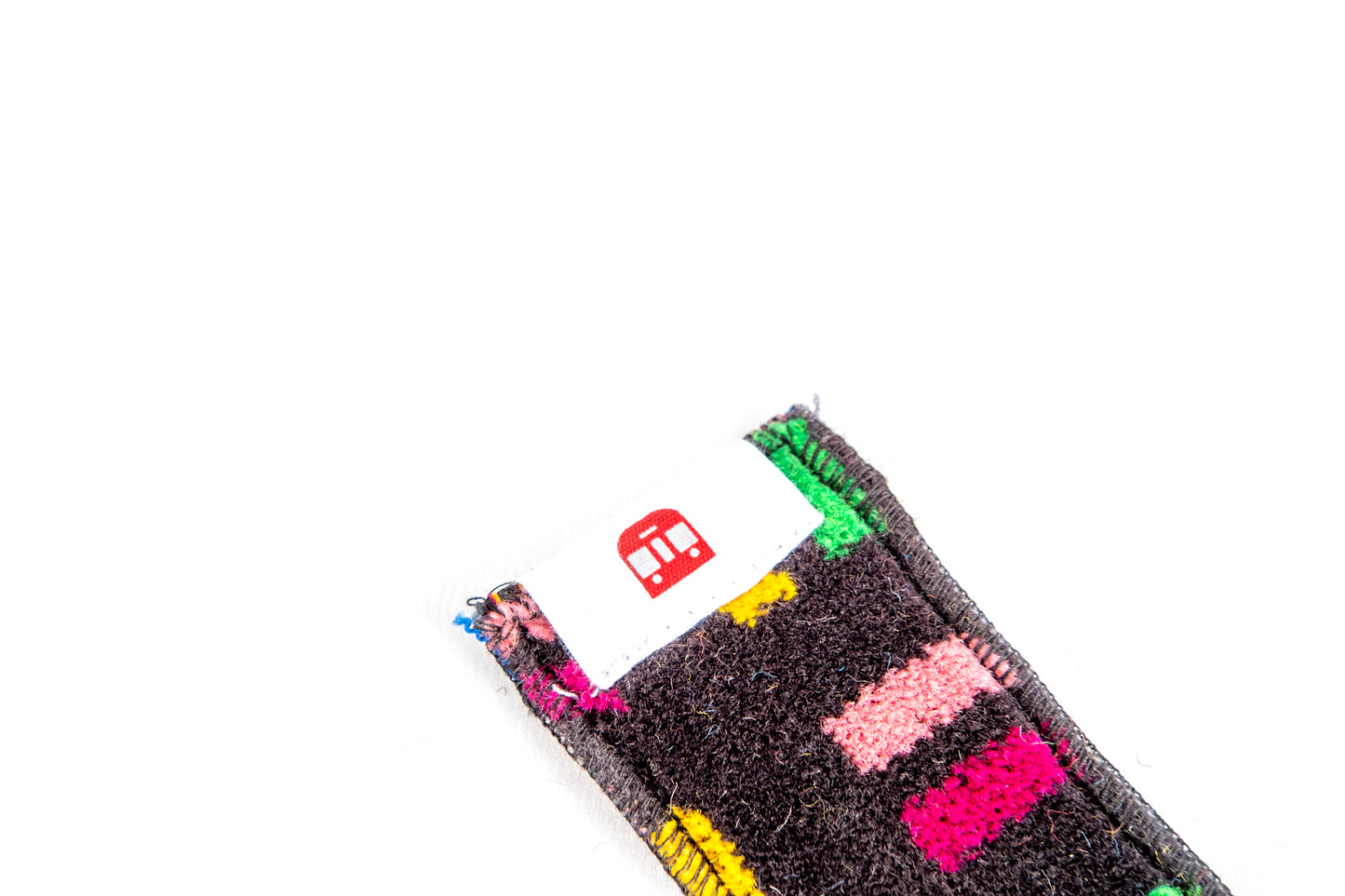 London Underground Circle, Disrict and Metropolitian Line; S Stock Moquette Bookmark