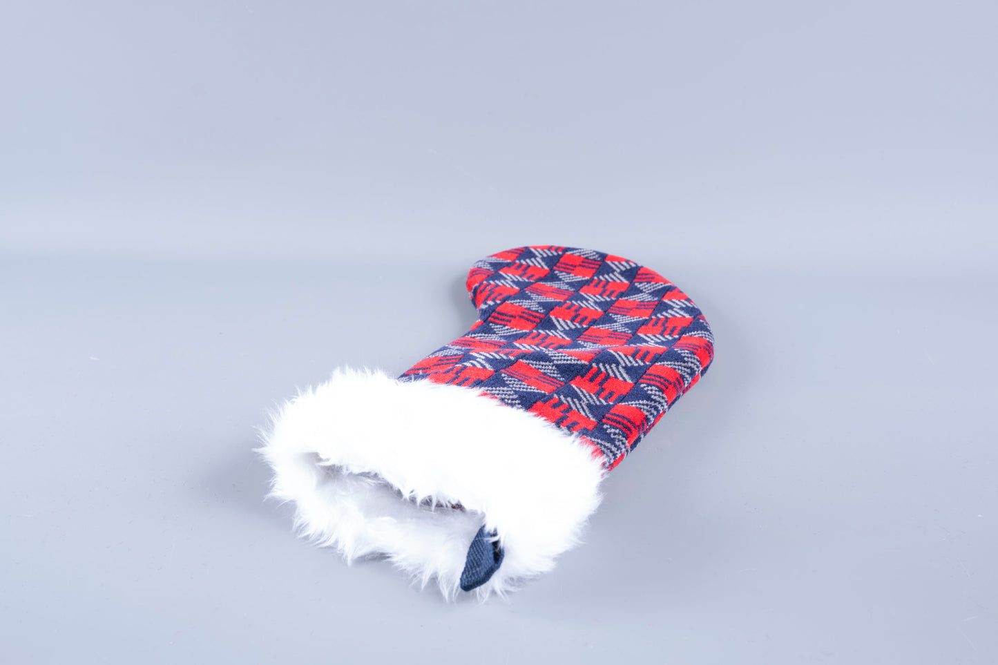 London Underground Central Line 1992 Moquette Christmas Stocking