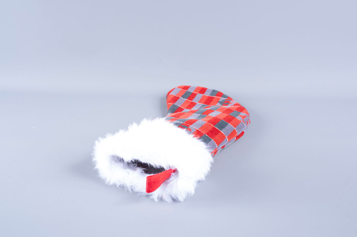 New bus for London London Bus Moquette Christmas Stocking
