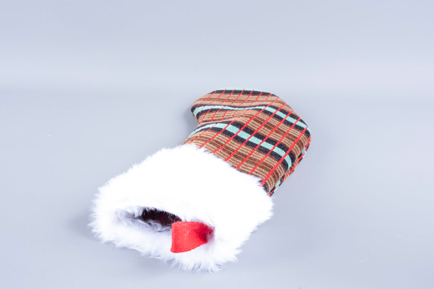 London Bus (1950's) RT Bus Moquette Christmas Stocking