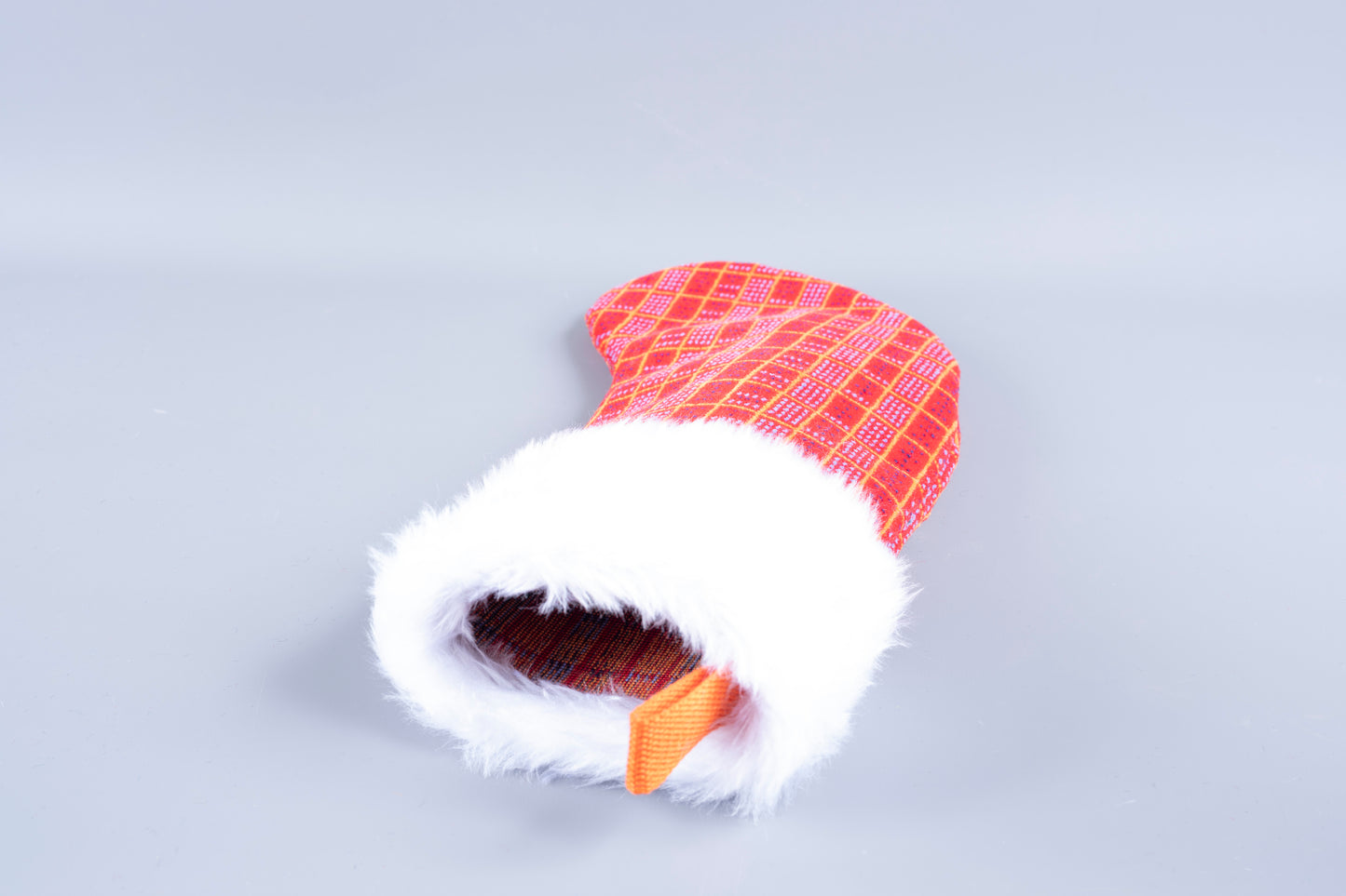 South West Trains 'Timetable' Moquette Christmas Stocking
