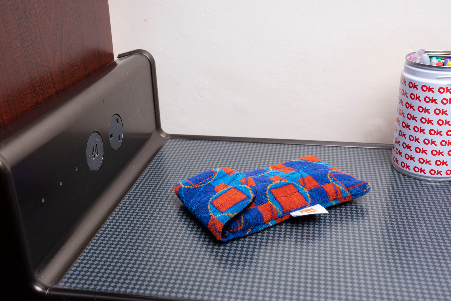 London Underground Bakerloo Line Moquette Phone/Glasses Case