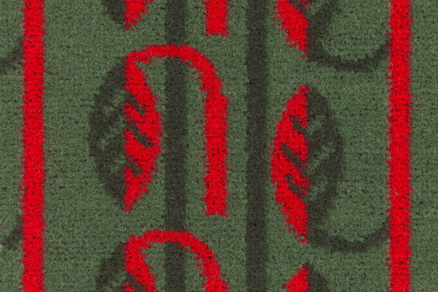 London Underground Colindale (leaf) Moquette Christmas Stocking