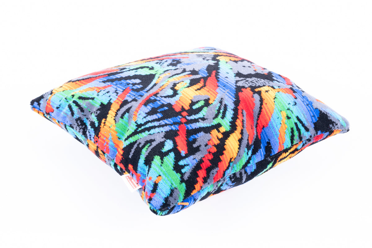 Blackpool Fireworks Tram Moquette Cushion