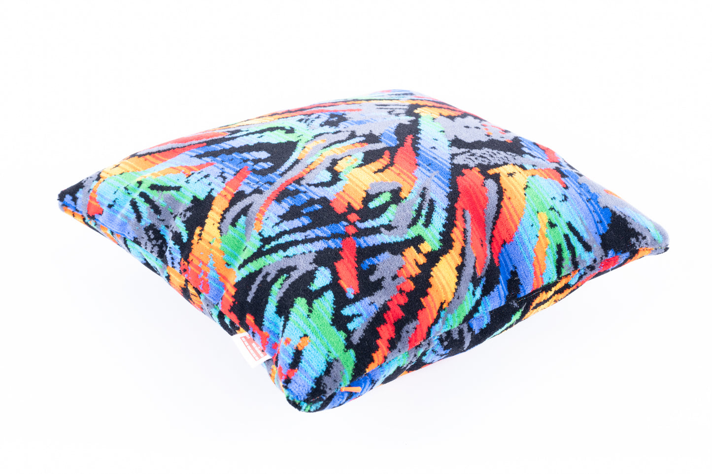 Blackpool Fireworks Tram Moquette Cushion