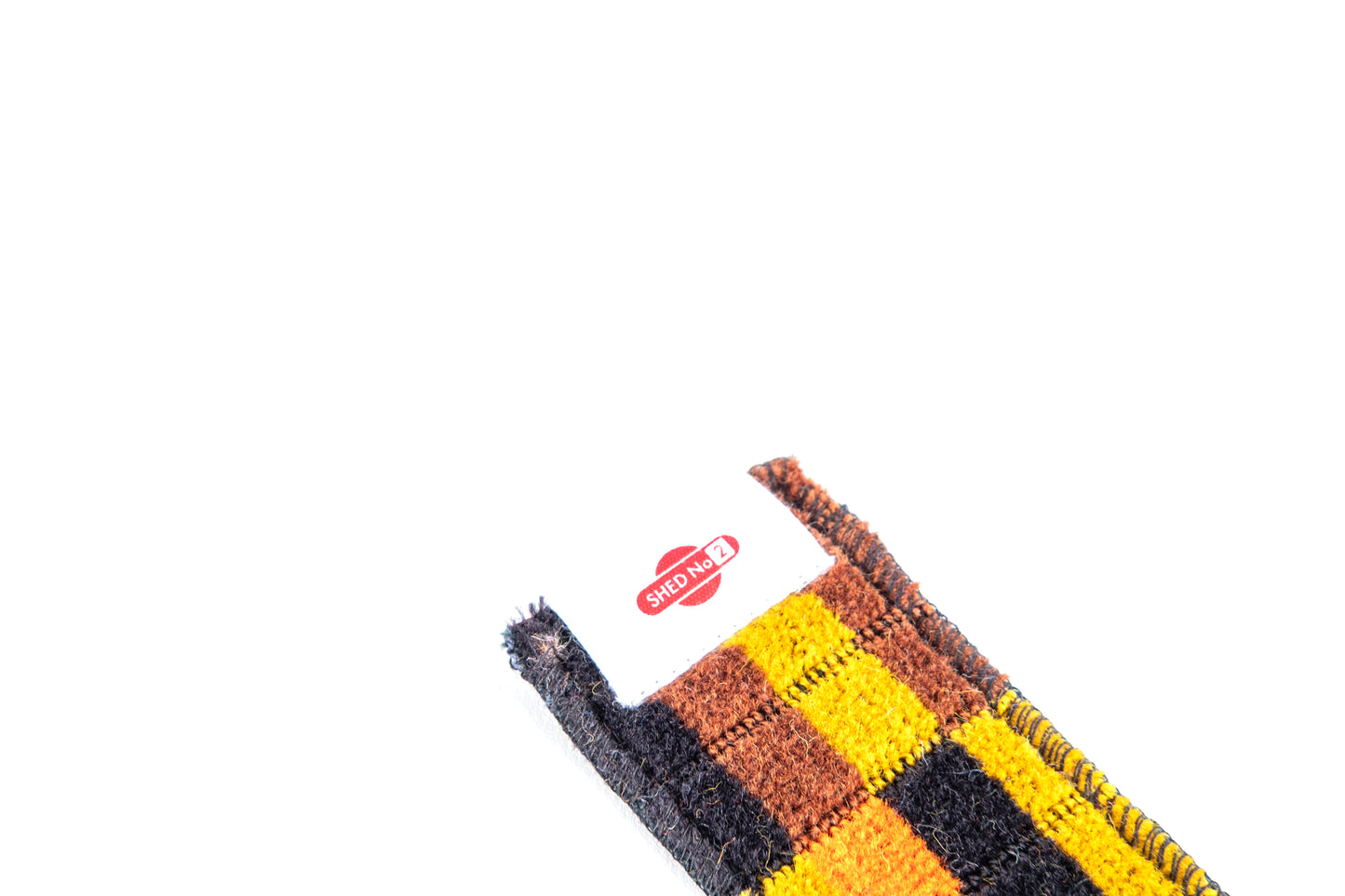 London Underground and London Bus (Misha Black) District Line Moquette Bookmark