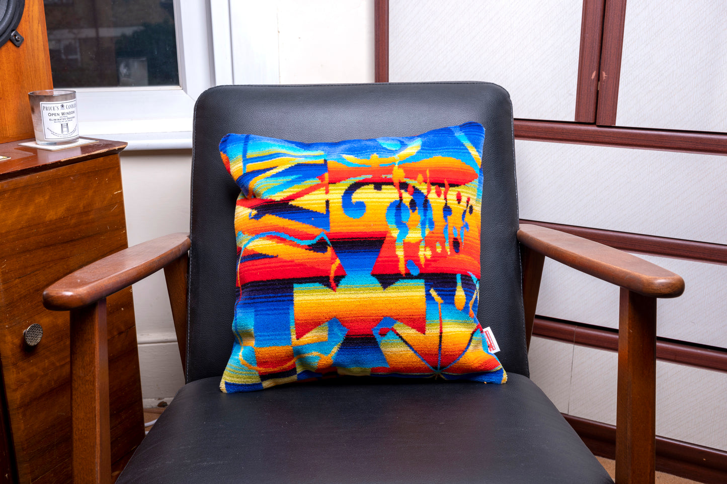 LA (Los Angeles) Rapid Transit System Moquette Cushion