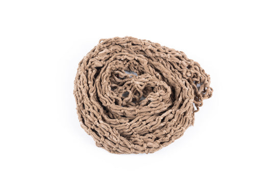 Traditional Hand-Knitted Luggage Rack Netting – Heritage Restoration