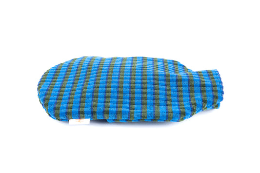 British Rail Bournemouth Blue Moquette Hot Water Bottle Cover