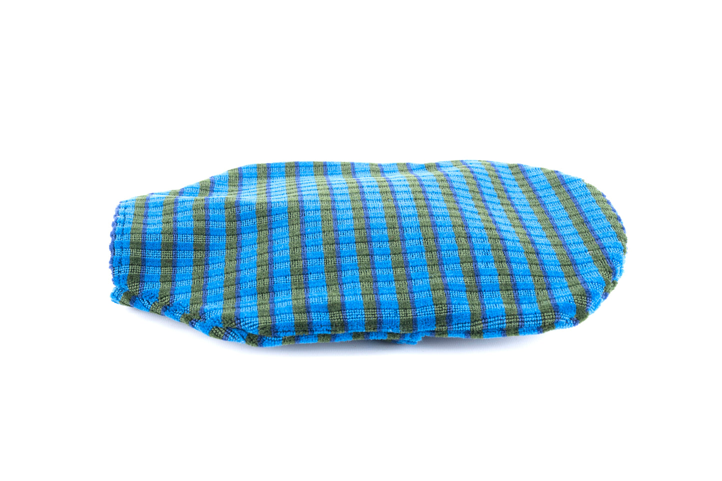 British Rail Bournemouth Blue Moquette Hot Water Bottle Cover
