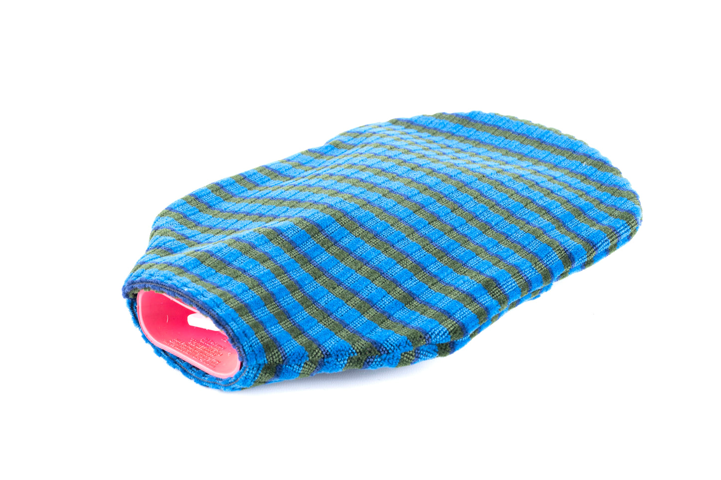British Rail Bournemouth Blue Moquette Hot Water Bottle Cover