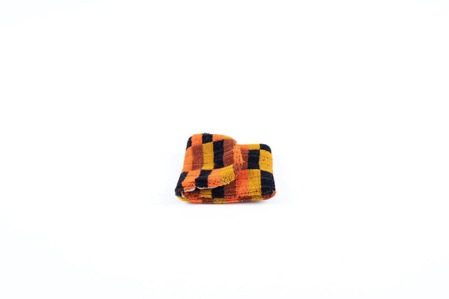 London Underground and London Bus (Misha Black) District Line Moquette Purse/Card Holder
