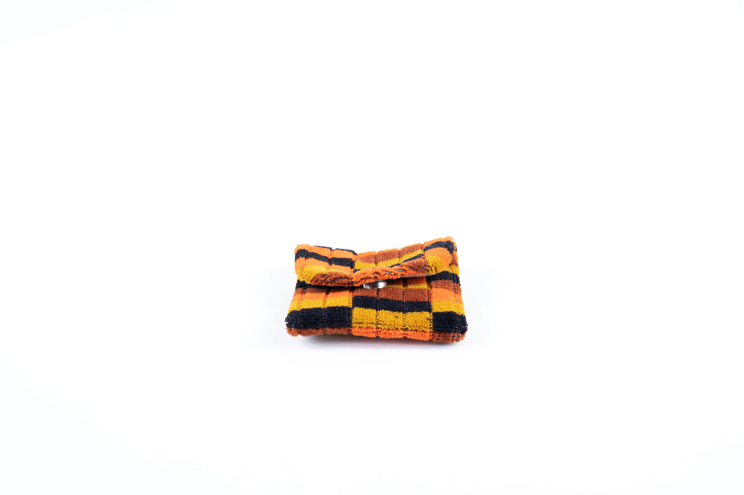 London Underground and London Bus (Misha Black) District Line Moquette Purse/Card Holder