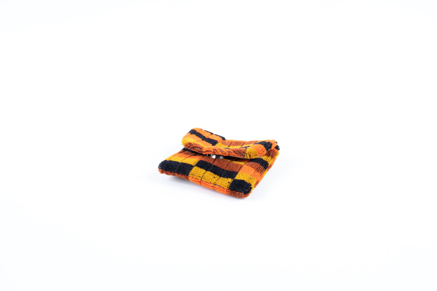 London Underground and London Bus (Misha Black) District Line Moquette Purse/Card Holder