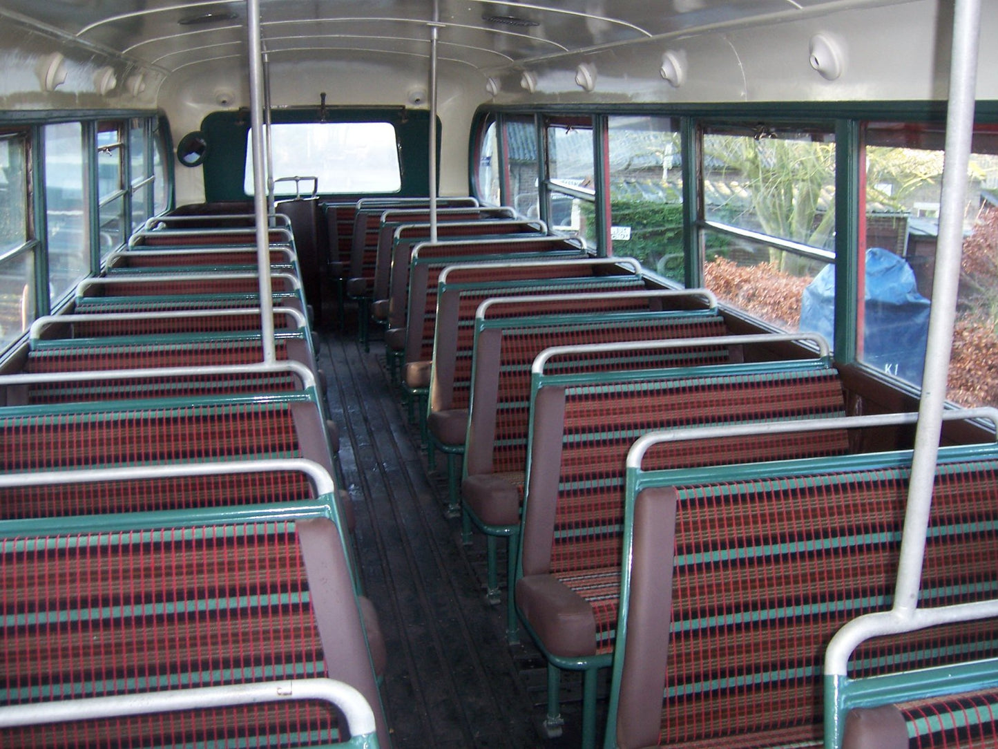 London Bus (1950's) RT Bus Moquette Christmas Stocking