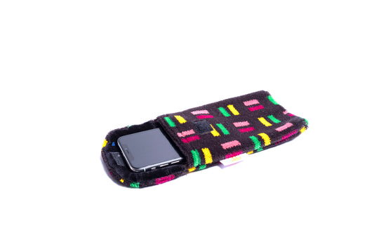 London Underground S Stock District, Circle, H&C and Metropolitan Line Moquette Phone/Glasses Case