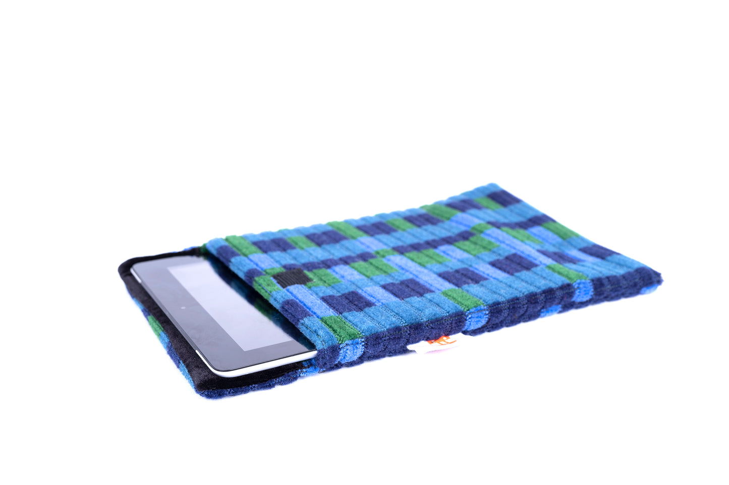 London Underground and London Bus Victoria Line, Blue Straub Moquette Tablet/iPad case