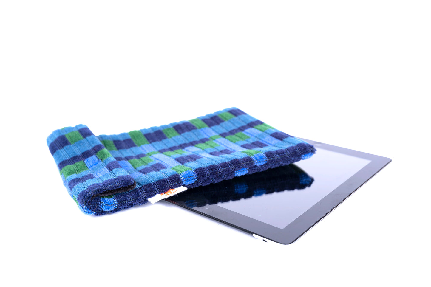 London Underground and London Bus Victoria Line, Blue Straub Moquette Tablet/iPad case