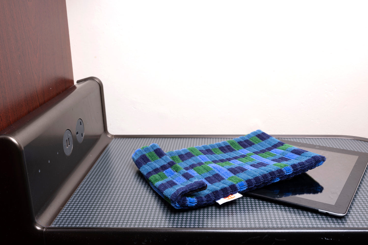 London Underground and London Bus Victoria Line, Blue Straub Moquette Tablet/iPad case