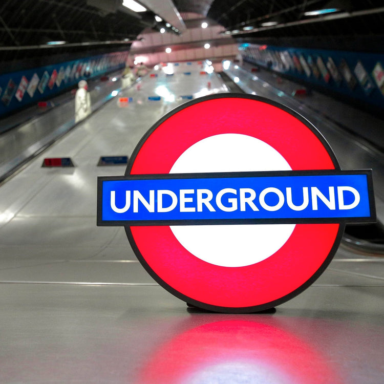 London Underground lightbox for home décor