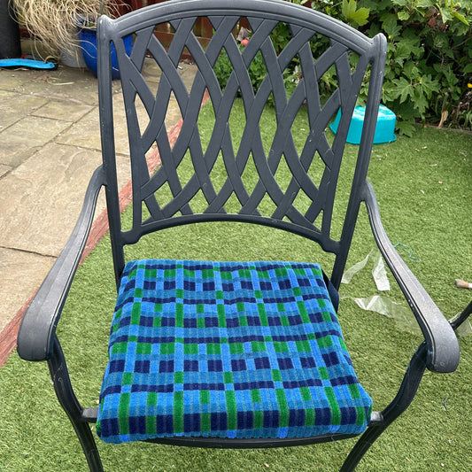 London Underground and London Bus Victoria Line Straub Moquette Summer Cushion