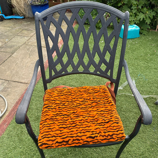 Yorkshire Tiger Bus Moquette Summer Cushion