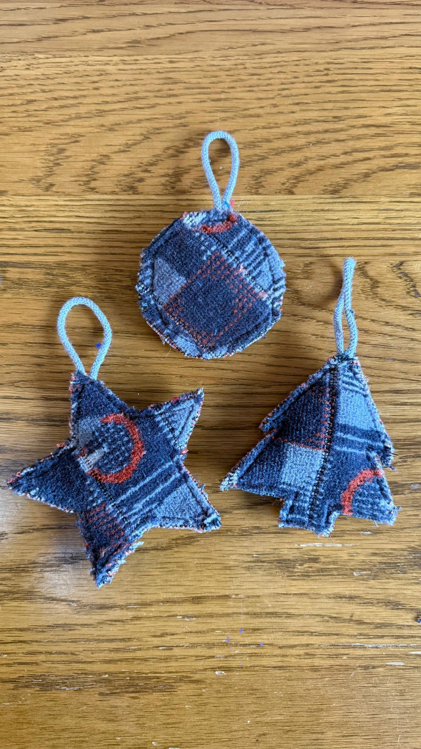 Barman Bakerloo Line Moquette Bauble Set of 3