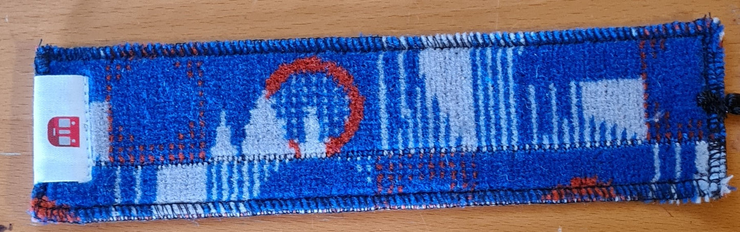 London Underground Central Line 'Barman' Moquette Bookmark