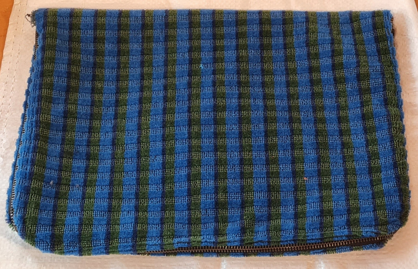 British Rail Bournemouth Blue Moquette Laptop Case